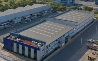 Production buildings as well as raw materials and finished goods warehouses of EIC Insulation Company