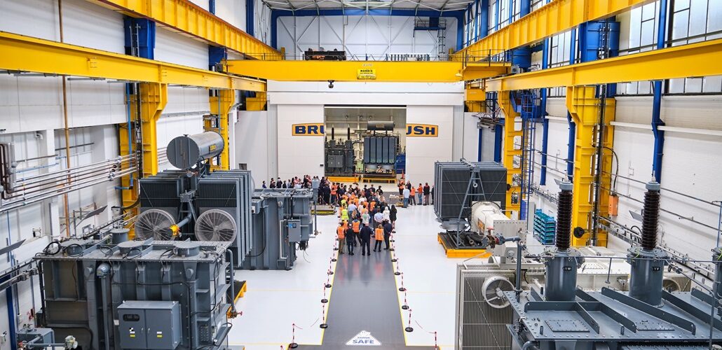 BRUSH’s new 132 kV transformer test cell facility BRUSH’s new 132 kV transformer test cell facility
