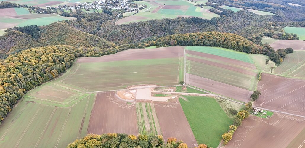 Kail wind farm construction begins Kail wind farm construction begins