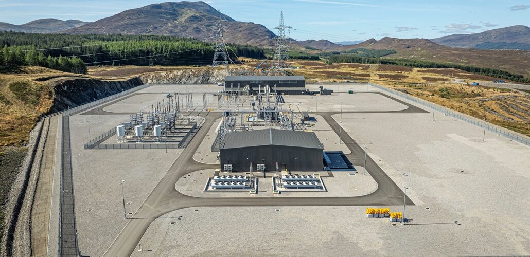 New Kinardochy Substation powers-up New Kinardochy Substation powers-up
