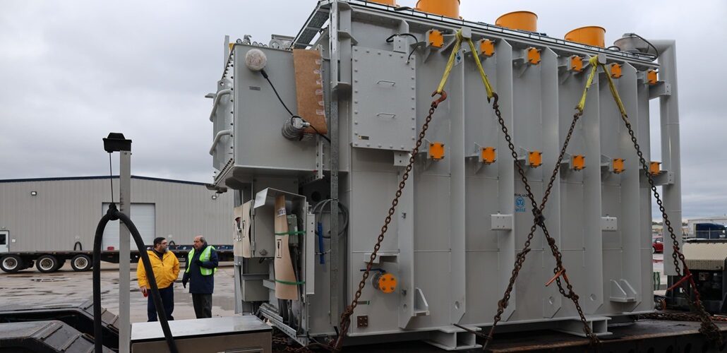 PMA Supply delivers third transformer for Texas client PMA Supply delivers third transformer for Texas client
