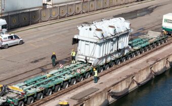 Transformer donated to Ukraine Transformer donated to Ukraine