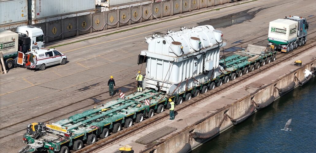 Transformer donated to Ukraine Transformer donated to Ukraine