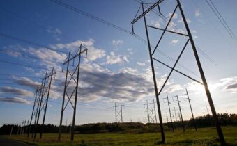 Evergy power lines