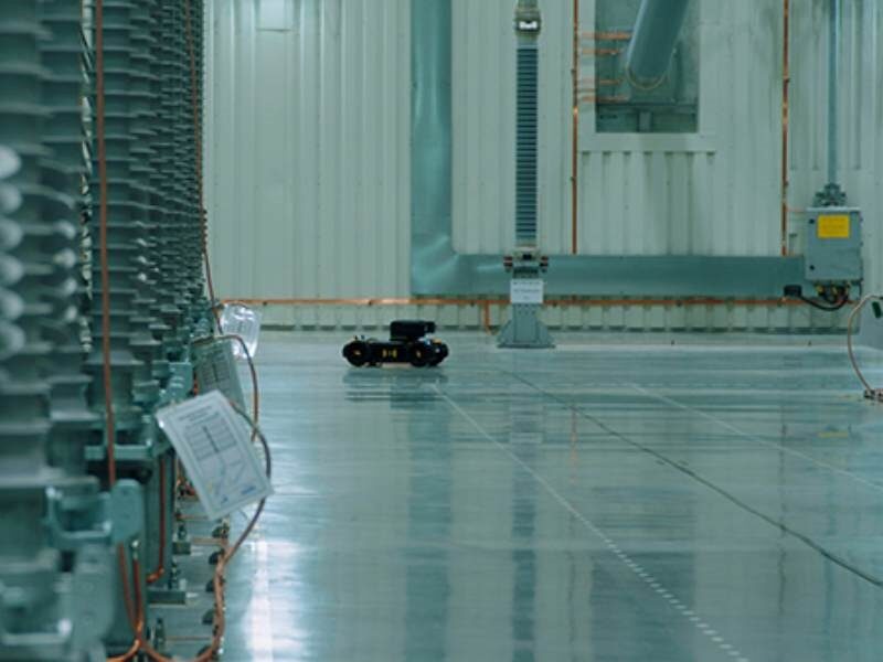 Elia’s robot HVDC substation inspection Elia’s robot HVDC substation inspection