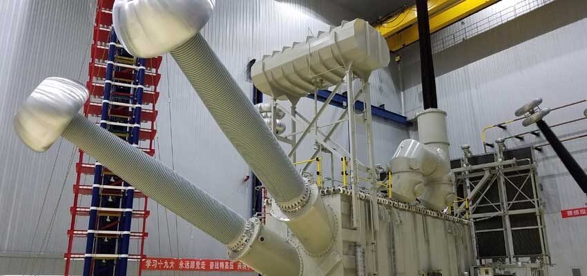 Winding design based on the hot spot temperature rise of a ±1,100 kV HVDC converter transformer