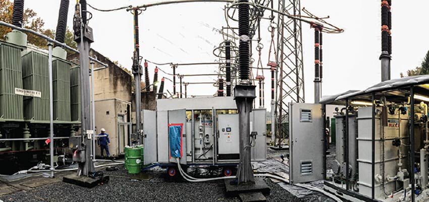 MAXEI, your partner 4.0 to optimise transformer oil treatment MAXEI, your partner 4.0 to optimise transformer oil treatment
