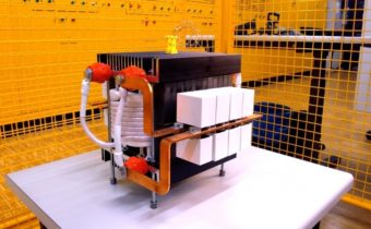 Compact medium-frequency transformer