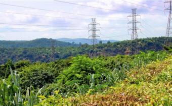 Africa power lines