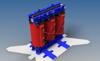 A qualified dry-type transformer under the combined seismic conditions
