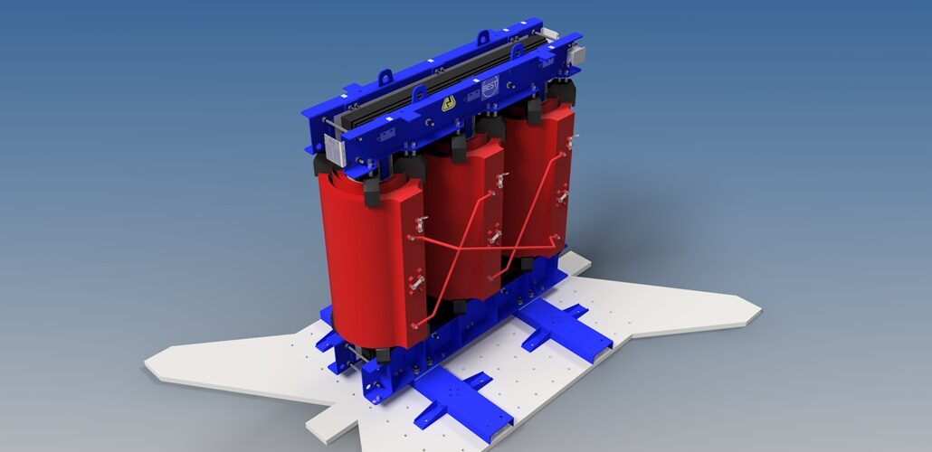 A qualified dry-type transformer under the combined seismic conditions A qualified dry-type transformer under the combined seismic conditions