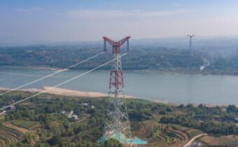 Baihetan-Zhejiang 800 kV UHV DC transmission line China