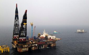 Baltic Eagle topside installed