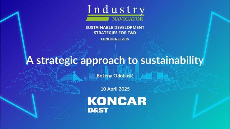 Bozena Odobasic, KONCAR – Distribution and Special Transformers – A strategic approach to sustainability