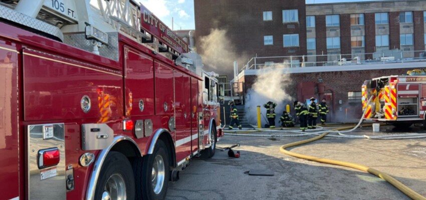 Transformer fire forces evacuation at hospital in Brockton Brockton Hospital fire