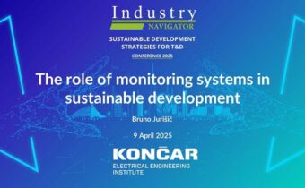 Bruno Jurisic, KONCAR – Electrical Engineering Institute: The role of monitoring systems in sustainable development