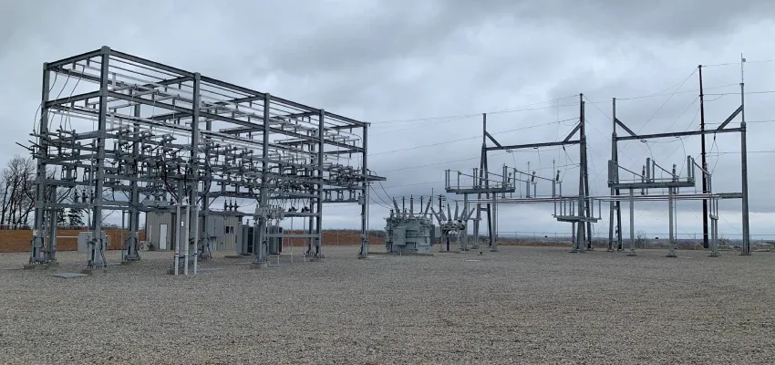 SCADA system as solution to remote substation management Carroll Electric substation