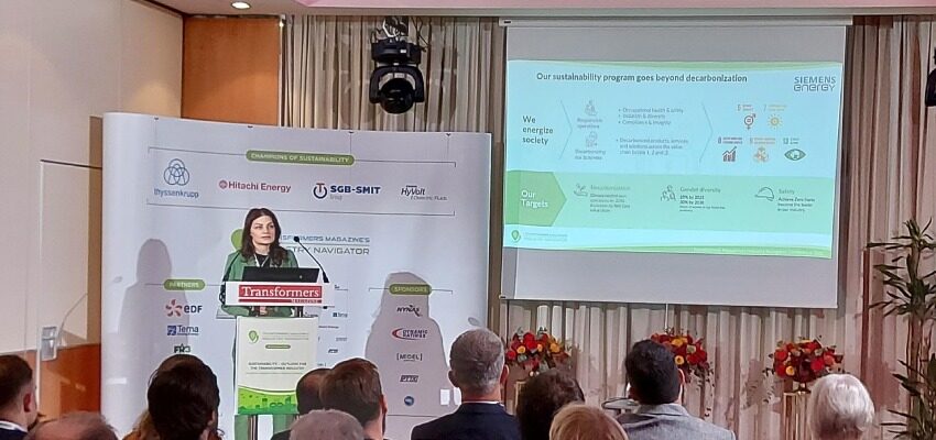Transformers Magazine’s Industry Navigator Conference 2022 has started Christina Iosifidou, Head of Sustainability for Grid Technologies