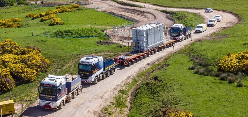 Collett & Sons Ltd deliver two 160 T shunt reactors