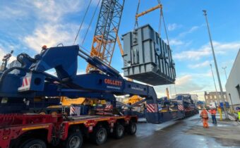 Collett & Sons - Two Transformers for Leylodge, Kintore, Scotland