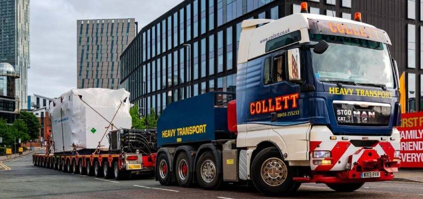 Collett delivers new transformer to Rochdale