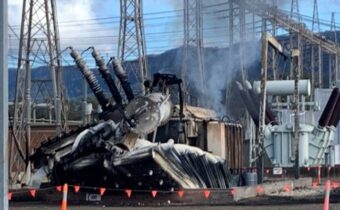 Dapto substation fire Transgrid