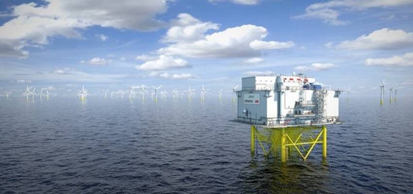 Dogger Bank unveils unmanned HVDC platform Dogger Bank