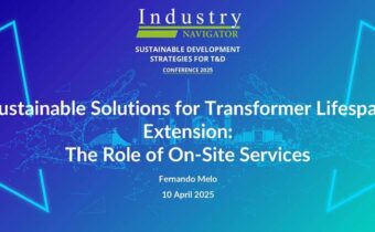 Fernando Melo, SIEMENS ENERGY – Sustainable Solutions for Transformer Lifespan Extension: The Role of On-Site Services