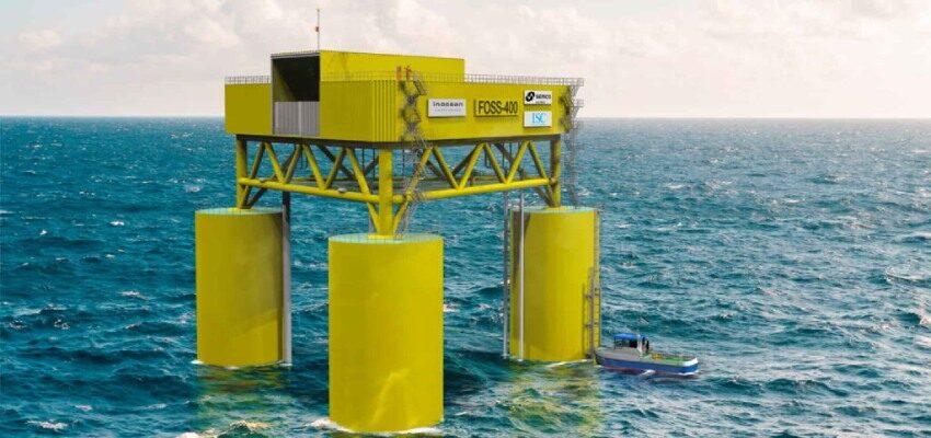 New scalable floating offshore substation developed Floating-OSS_Semco-ISC-Inocean