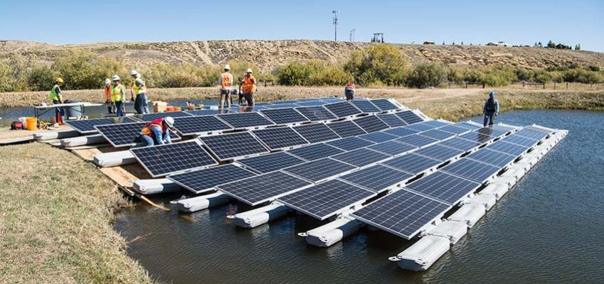 New mega floating solar plant in Madhya Pradesh Floating solar Tata Power