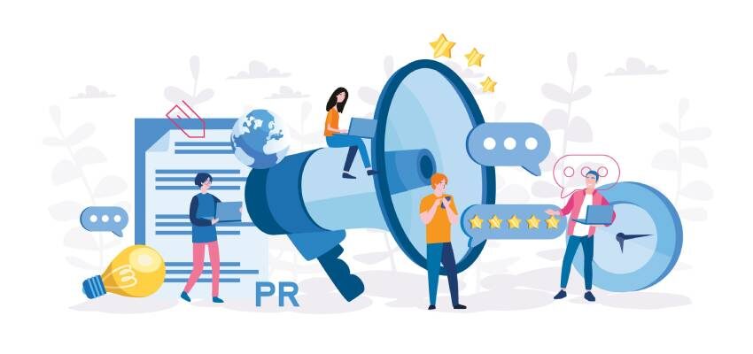 Fundamentals of marketing – e-lesson #2: Public relations demystified Fundamentals of marketing - e-lesson #2 - illustration 850 x 400 px illustration