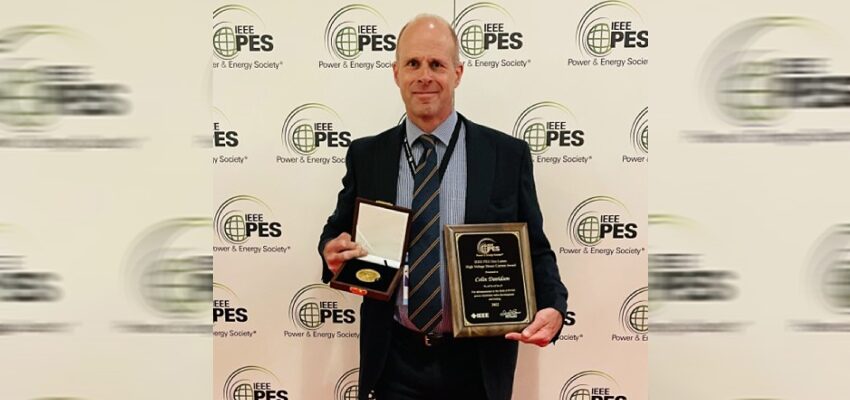 GE’s Colin Davidson receives Uno Lamm HVDC award from the IEEE Power & Energy Society GE Colin Davidson - Uno Lamm HVDC award