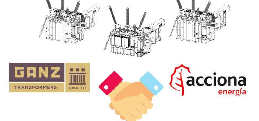 Ganz to deliver power transformers to ACCIONA