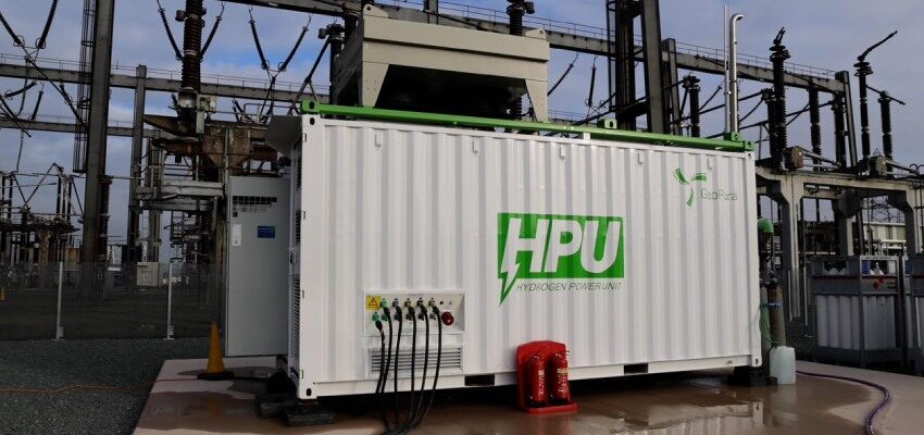 National Grid goes carbon-free with hydrogen-powered substation trial GeoPura Hydrogen Power Unit - National Grid
