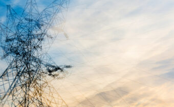 a power transmission tower