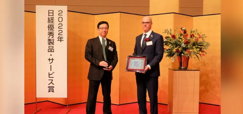 2022 Nikkei Excellent Products and Services Awards held Hitachi Energy Excellence Award Japan