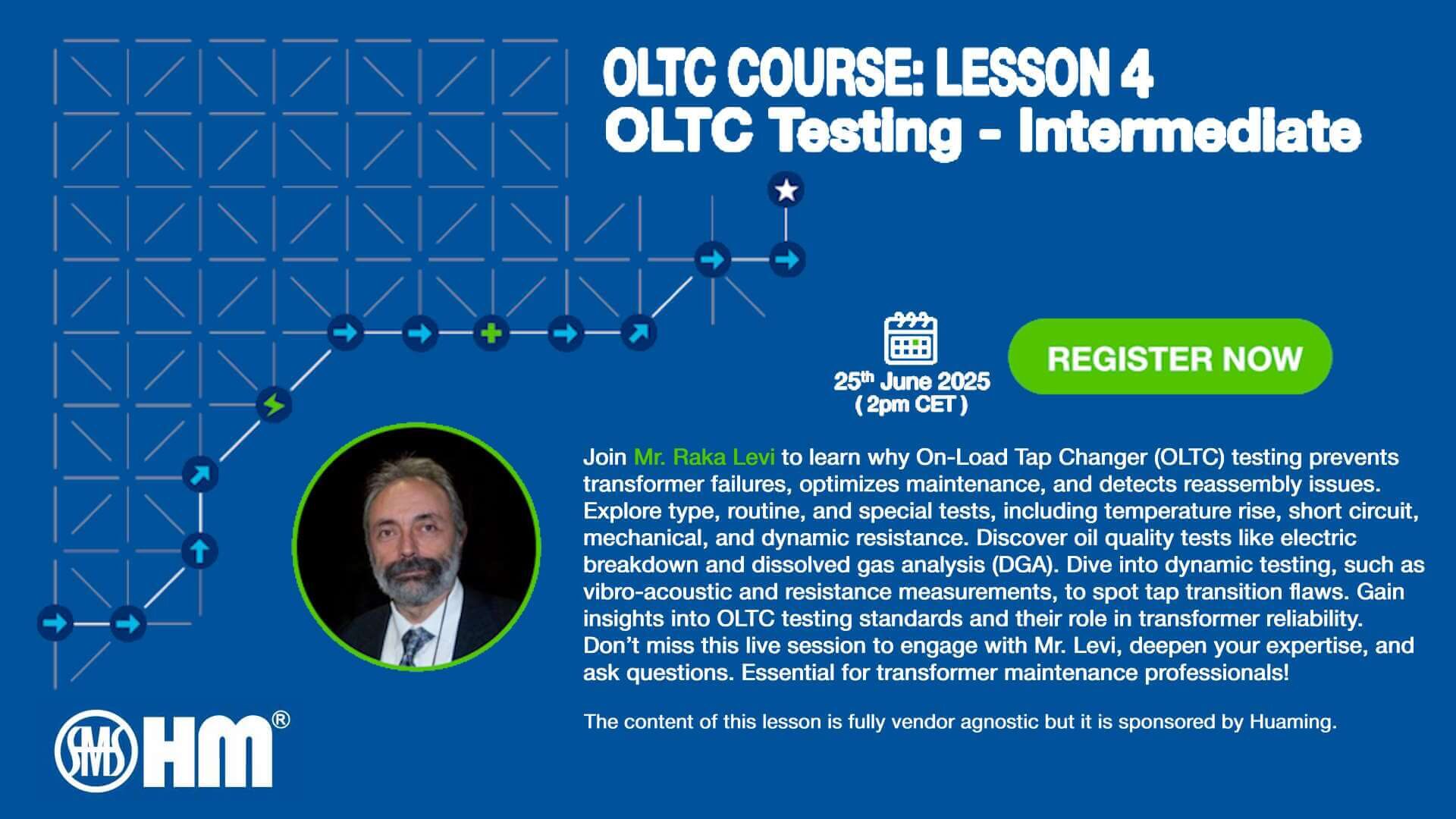 Next week at Transformers Academy: OLTC Course – e-lesson #4 – Testing on load tap changers