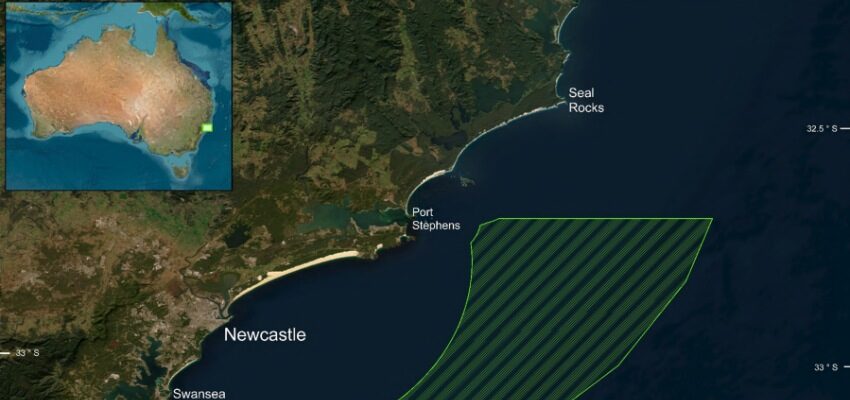 New floating wind project unveiled offshore Australia Hunter-offshore-wind-zone