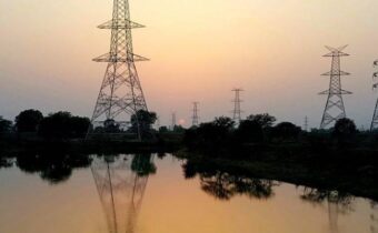 power transmission towers