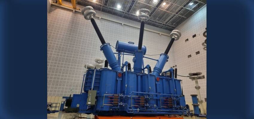 Successful production of test field transformer