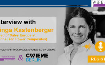 WiPE Interview with Kinga Kastenberger – Scholarship programme sponsored by CWIEME BERLIN