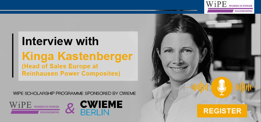 WiPE Interview with Kinga Kastenberger – Scholarship programme sponsored by CWIEME BERLIN
