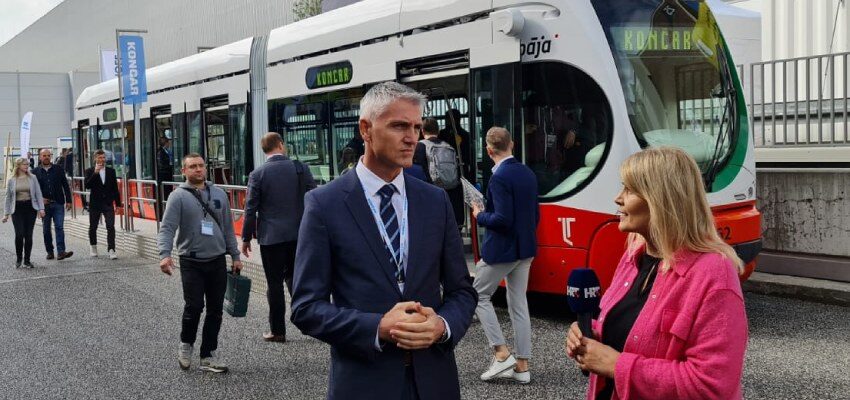 KONČAR Group brings low-floor electric tram to InnoTrans before final delivery to Latvia Koncar at InnoTrans Gordan Kolak