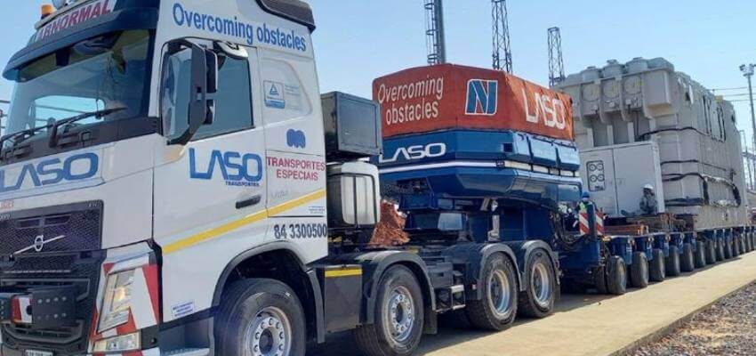 Laso handles transformer in Mozambique