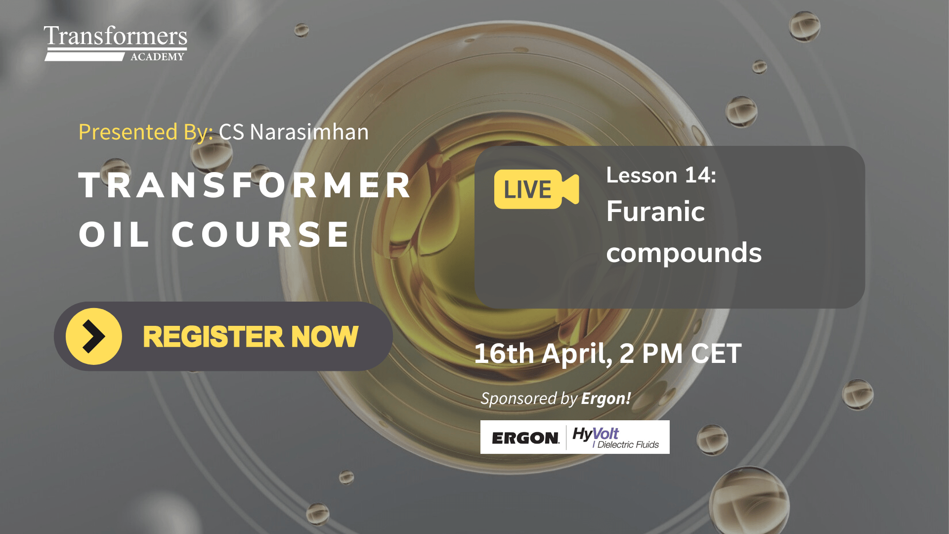 New Live Lesson at Transformers Academy – Unlock the Secrets of Furanic Compounds!