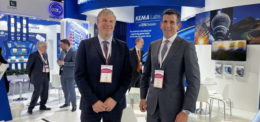 Middle East Energy – TM interview with Paolo Miolo and Muammer Levent Celikel, KEMA Labs MEE Dubai CESI - KEMA Labs