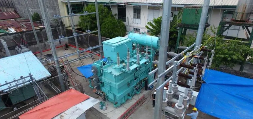 MORE Power replaces obsolete substation transformer MORE Power transformer