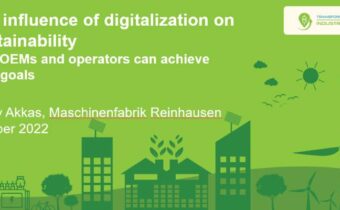 MR presentation: The influence of digitalization on sustainability – How OEMs and operators can achieve their goals MR illustration 850 x 400 px