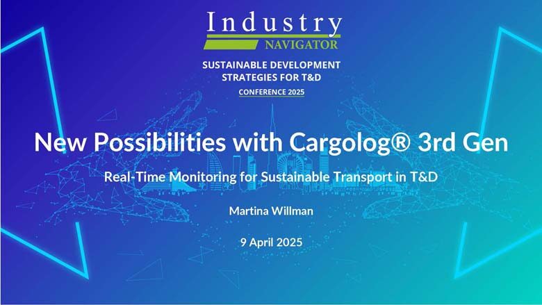 Martina Willman, MOBITRON – New Possibilities with Cargolog 3rd Gen – Real-Time Monitoring for Sustainable Transport in T&D