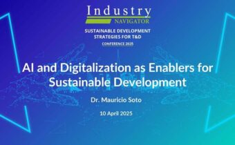 Dr. Mauricio Soto, Hitachi Energy – AI and Digitalization as Enablers for Sustainable Development